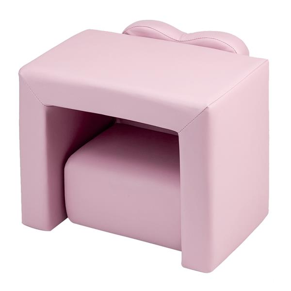 Children Sofa Multi-Functional Sofa Table and Chair Set Pink 