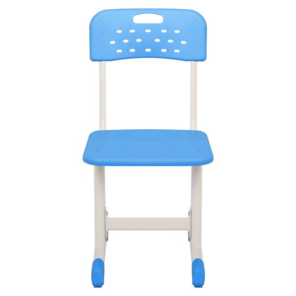 Adjustable Student Desk and Chair Kit Blue 
