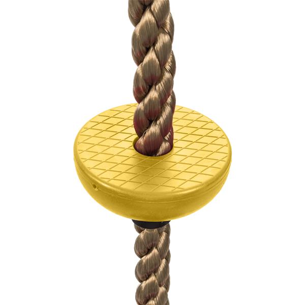 Climbing Rope Swing with Disc Swing Seat Set Rope Ladder for Kids Outdoor Tree Backyard Playground Swing 