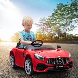 BENZ GT Car LZ-920 Dual Drive 35W*2 Battery 12V 2.4G Remote Control Red