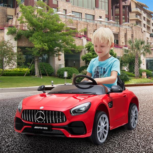 BENZ GT Car LZ-920 Dual Drive 35W*2 Battery 12V 2.4G Remote Control Red 