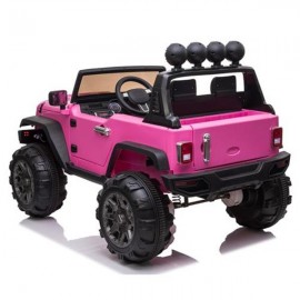 12V Kids Ride On Car SUV MP3 2.4GHZ Remote Control LED Lights Pink