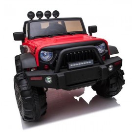 12V Kids Ride On Car SUV MP3 2.4GHZ Remote Control LED Lights Red