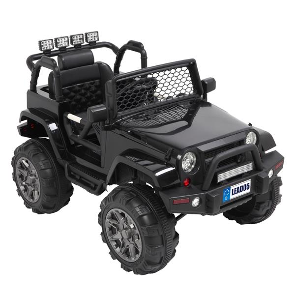 LEADZM LZ-905 Remodeled Jeep Dual Drive 45W * 2 Battery 12V7AH * 1 with 2.4G Remote Control Black 