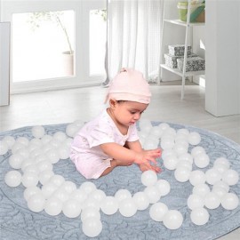 100pcs 5.5cm Fun Soft Plastic Ocean Ball Swim Pit Toys Baby Kids Toys White