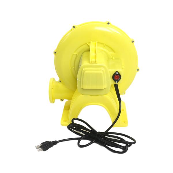 [US-W]110V-120V 60Hz 4.2A 480W PE Engineering Plastic Shell Air Blower US Plug Yellow 