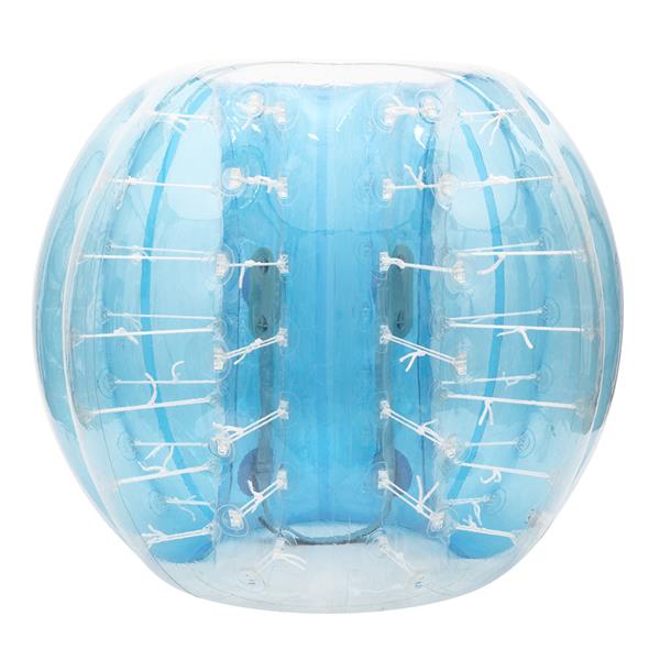 [US-W]Translucent Nail Inflatable Bumper Ball Blue 