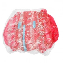 [US-W]Translucent Nail Inflatable Bumper Ball Red
