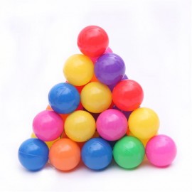 100pcs 8cm Colorful Fun Soft Plastic Ocean Ball Swim Pit Toy Baby Kids Toy Mix Color